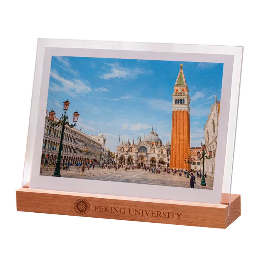 Beech Wood & Acrylic Photo Frames - Custom Shoe Charm