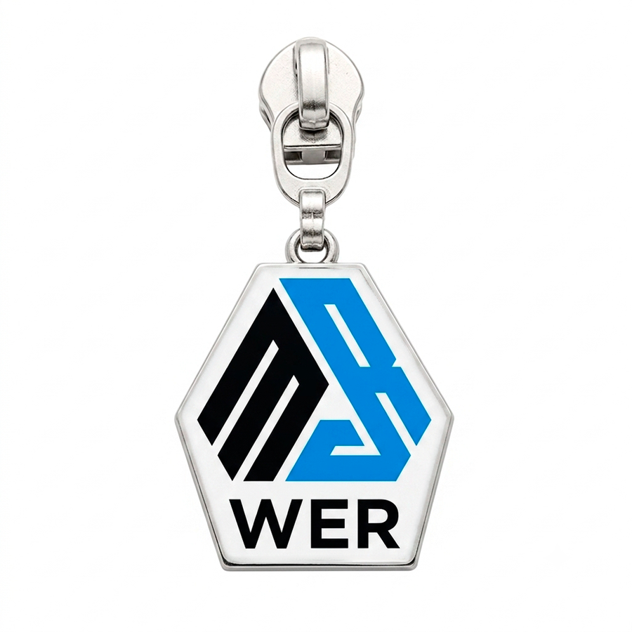 Offset Printing Metal Zipper Pullers - Custom Pro Prints