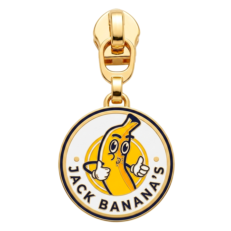 Hard Enamel Metal Zipper Pullers - Custom Pro Prints