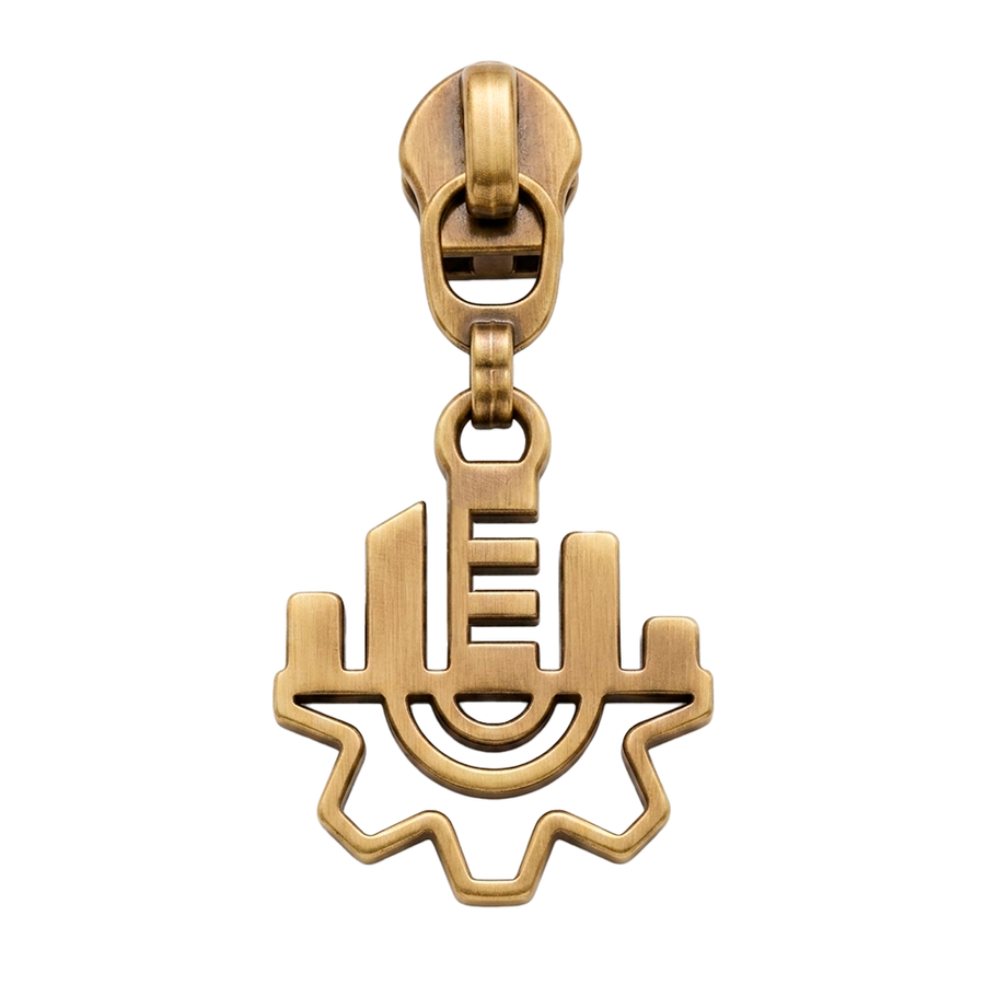 Die Struck Metal Zipper Pullers - Custom Pro Prints