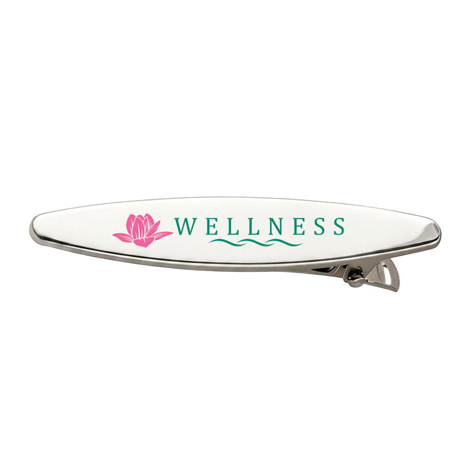 Printed Metal Hair Clips - Tote Bags Now