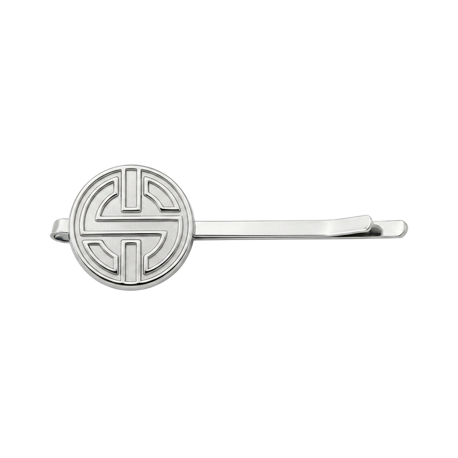 Die Struck Metal Hair Clips - Tote Bags Now