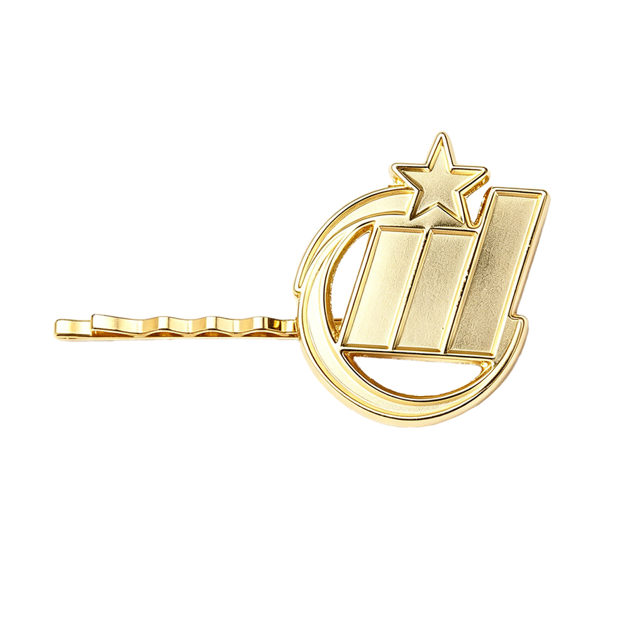 Die Struck Metal Hair Clips - Tote Bags Now