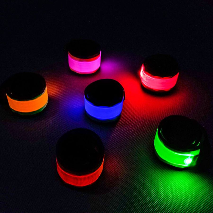 Light Up Slap Wristbands - Tote Bags Now