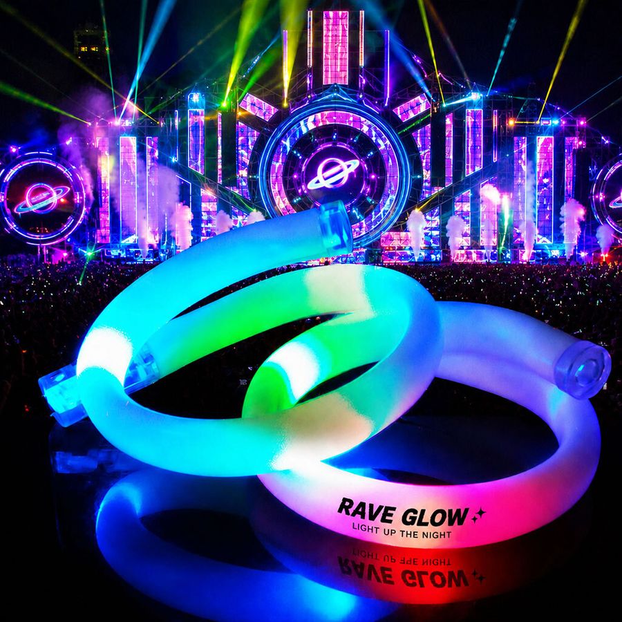 Glow Tube Wristbands - Tote Bags Now