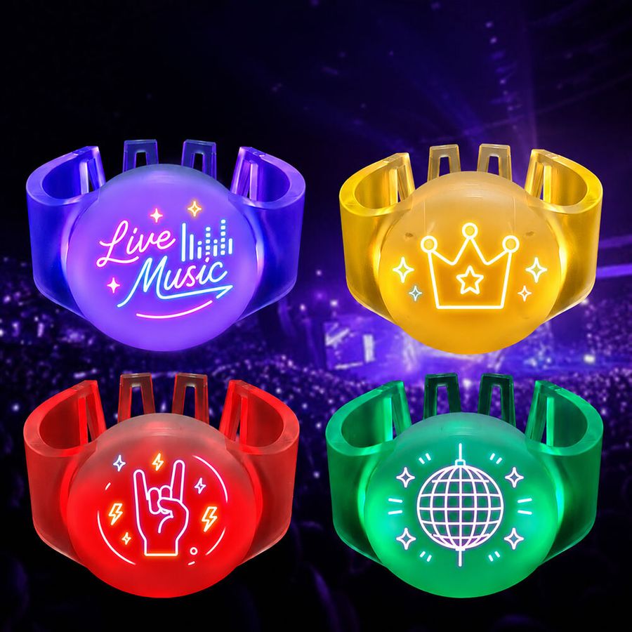 Glow Cheer Wristbands - Tote Bags Now
