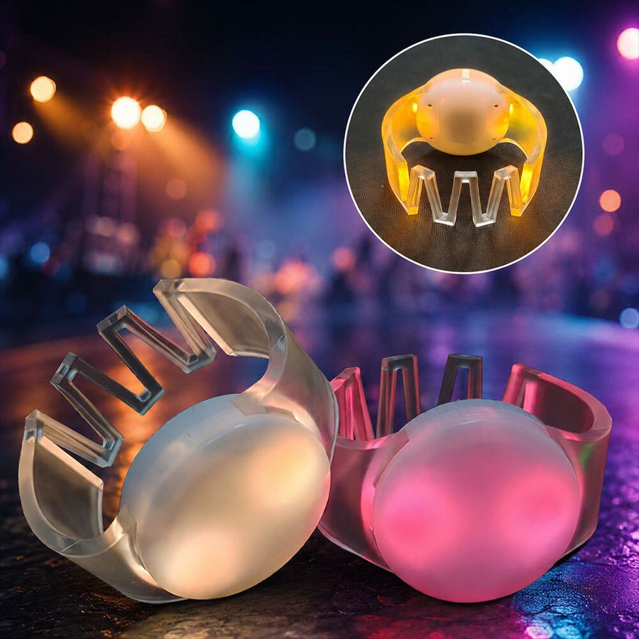 Glow Cheer Wristbands - Tote Bags Now