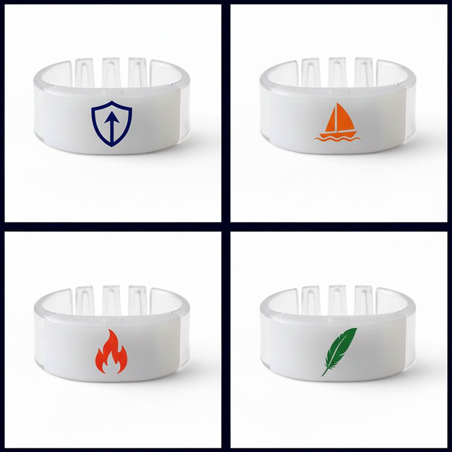 Glow Bangle Wristbands - Tote Bags Now