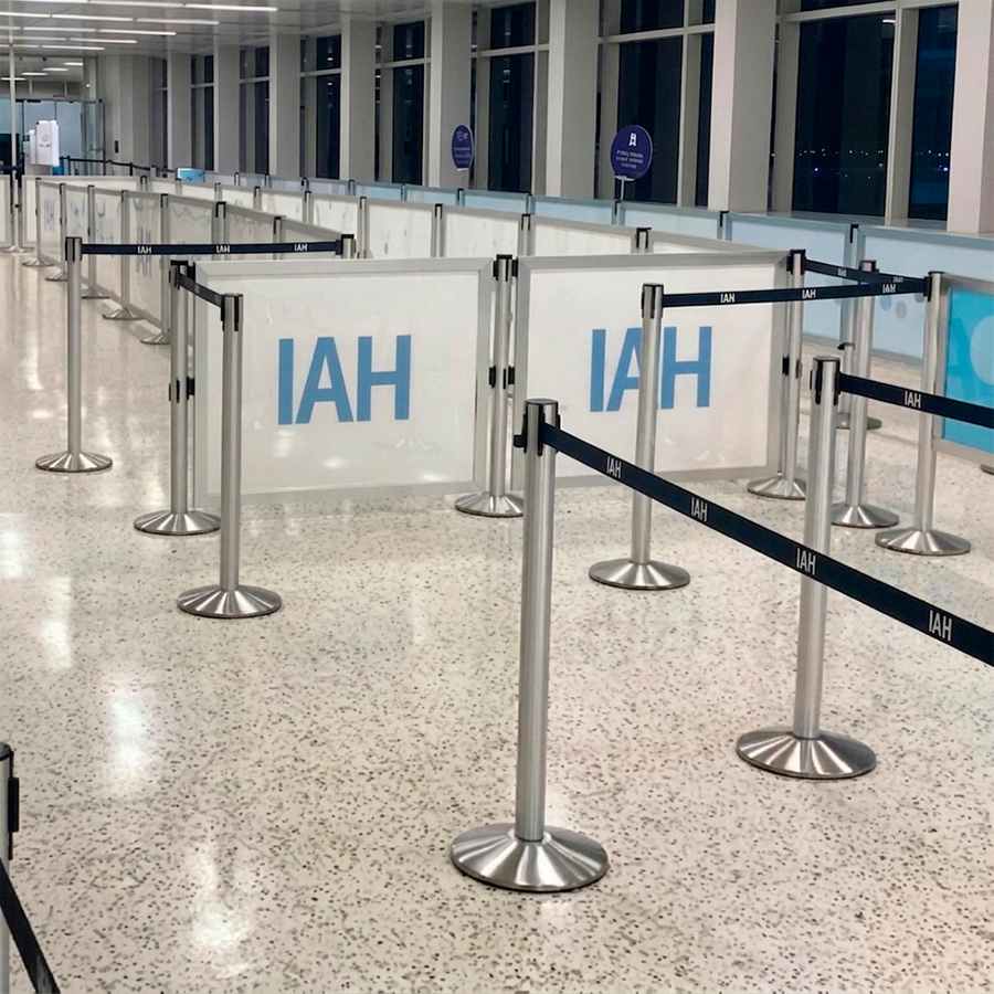 Standard Stanchions - Hand Fans Now
