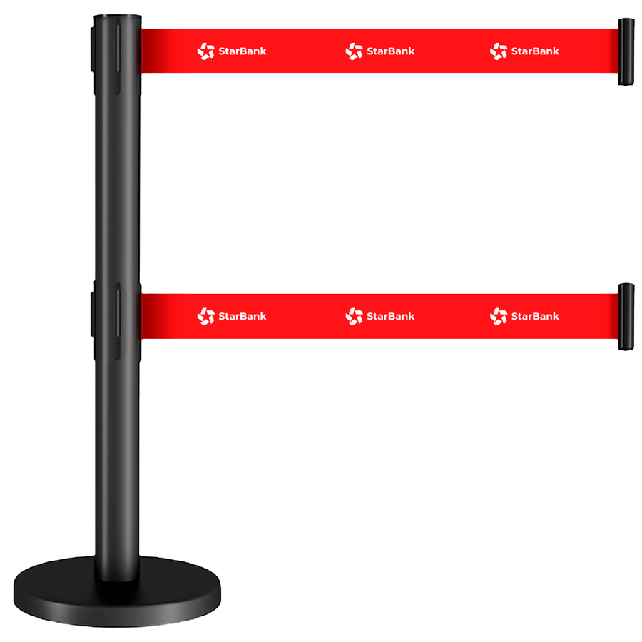 Dual Belts Stanchions - Custom Shoe Charm