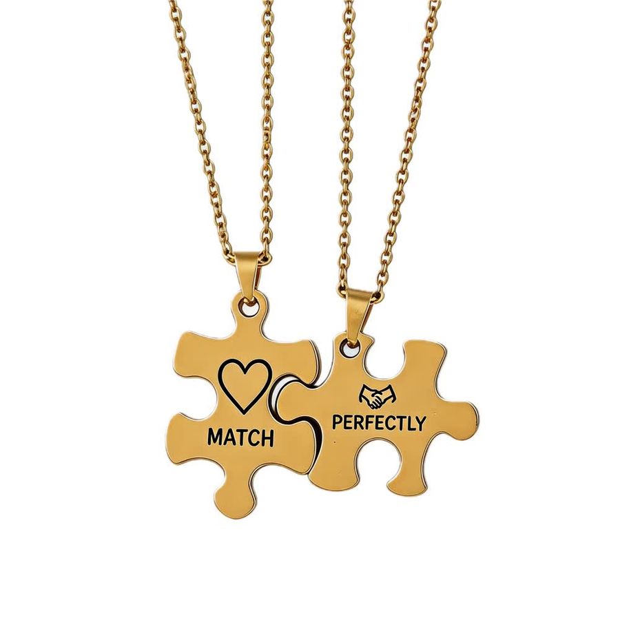 Couple Necklaces - Tote Bags Now