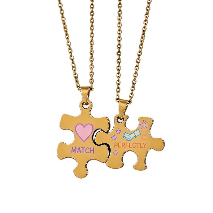 Couple Necklaces - Tote Bags Now