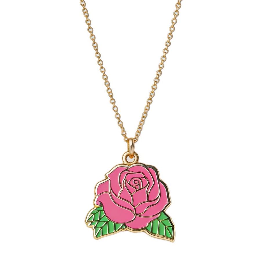 Hard Enamel Charm Necklaces - Tote Bags Now