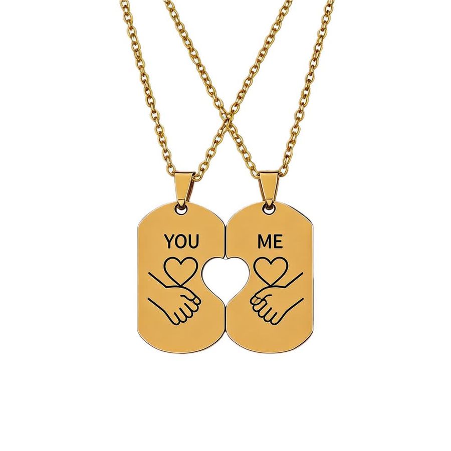 Couple Necklaces - Tote Bags Now