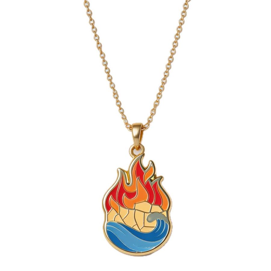Hard Enamel Charm Necklaces - Tote Bags Now