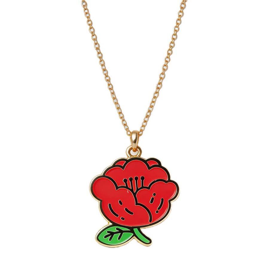 Hard Enamel Charm Necklaces - Tote Bags Now