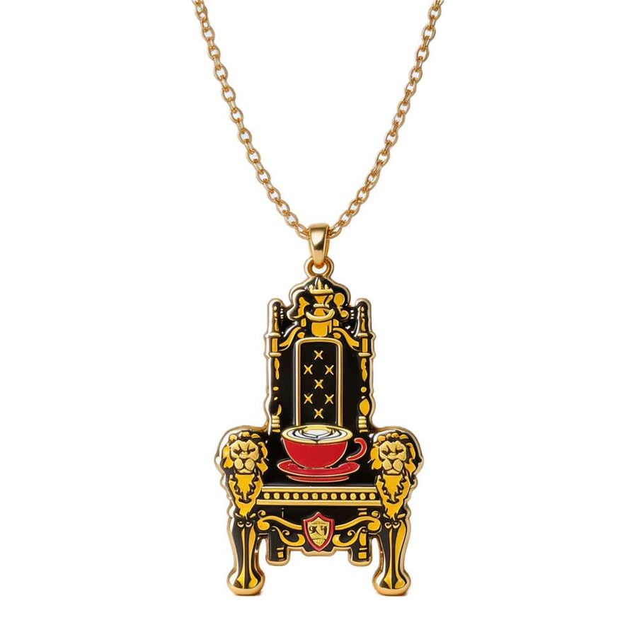 Hard Enamel Charm Necklaces - Tote Bags Now