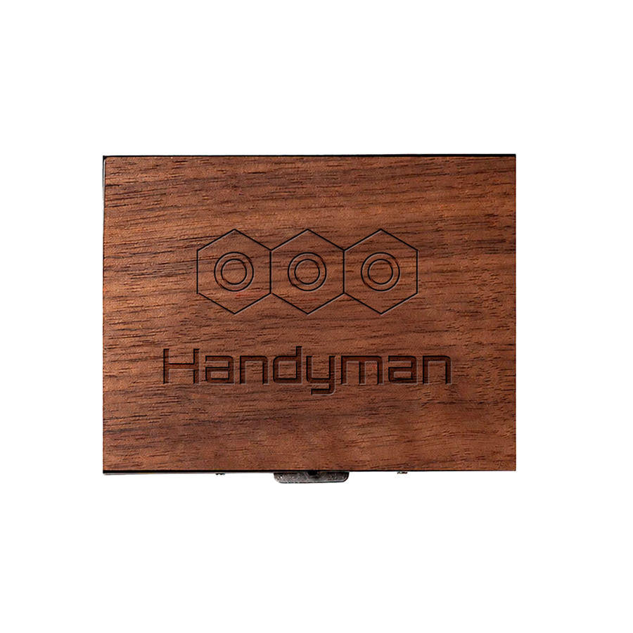 Metal Framed Wooden Cigarette Cases - Custom Shoe Charm