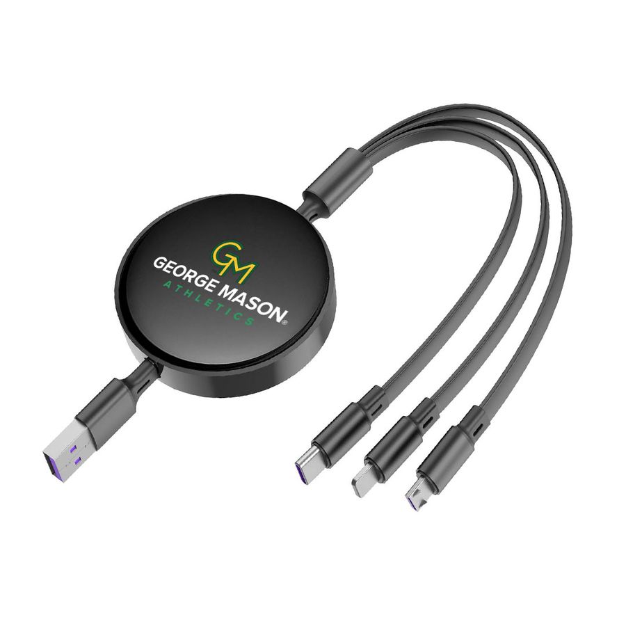 Soft Silicone 3-in-1 Charging Cables - Custom Pro Prints