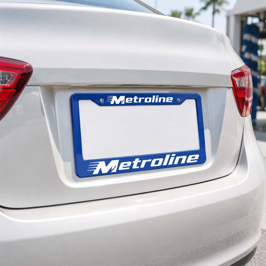 Plastic License Plate Frames - Stealth Promo Co
