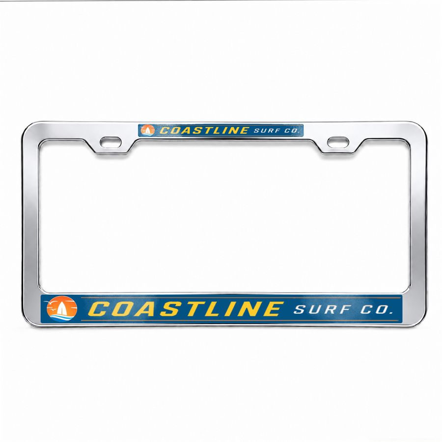 Metal License Plate Frames - Stealth Promo Co