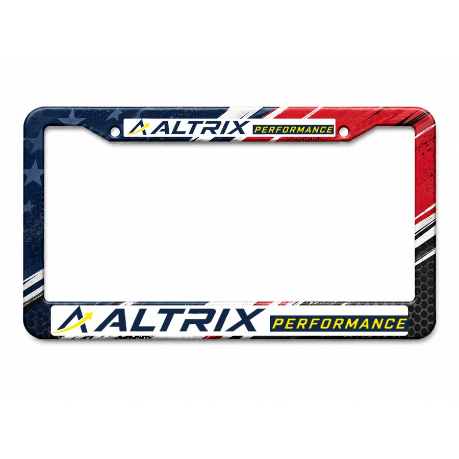 Plastic License Plate Frames - Stealth Promo Co