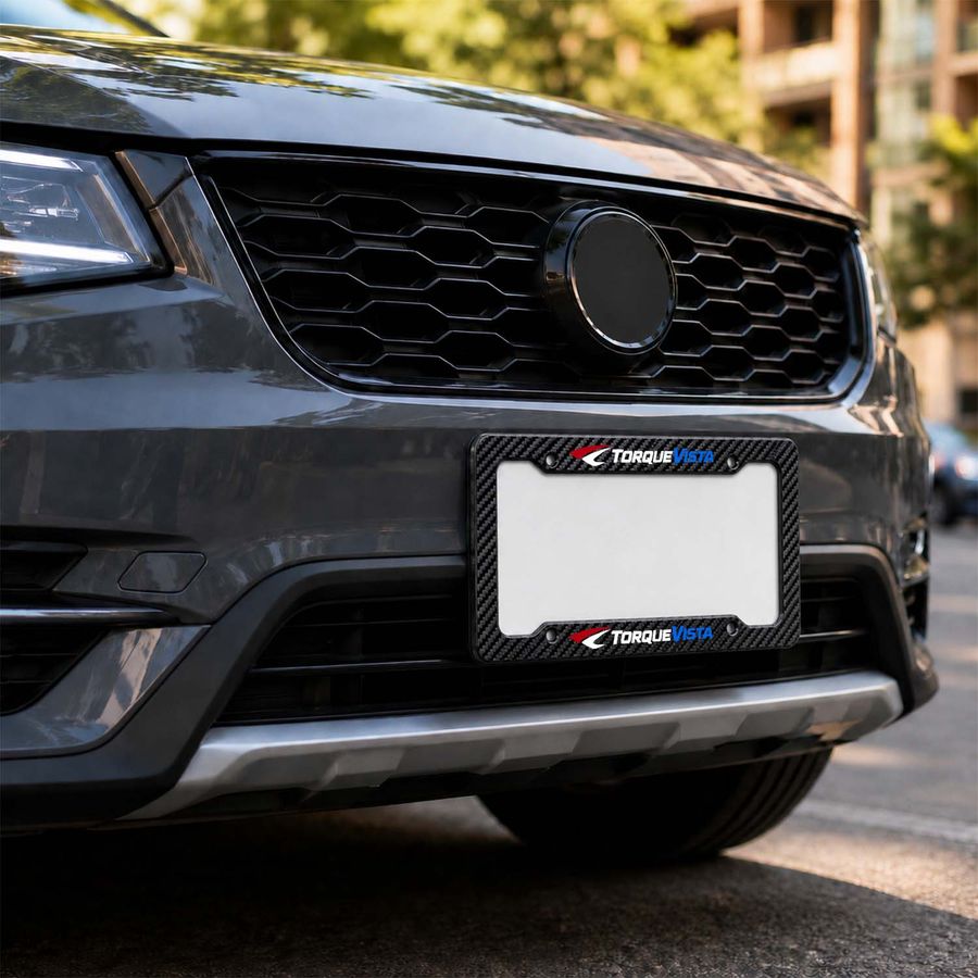 Carbon Fiber License Plate Frames - Stealth Promo Co