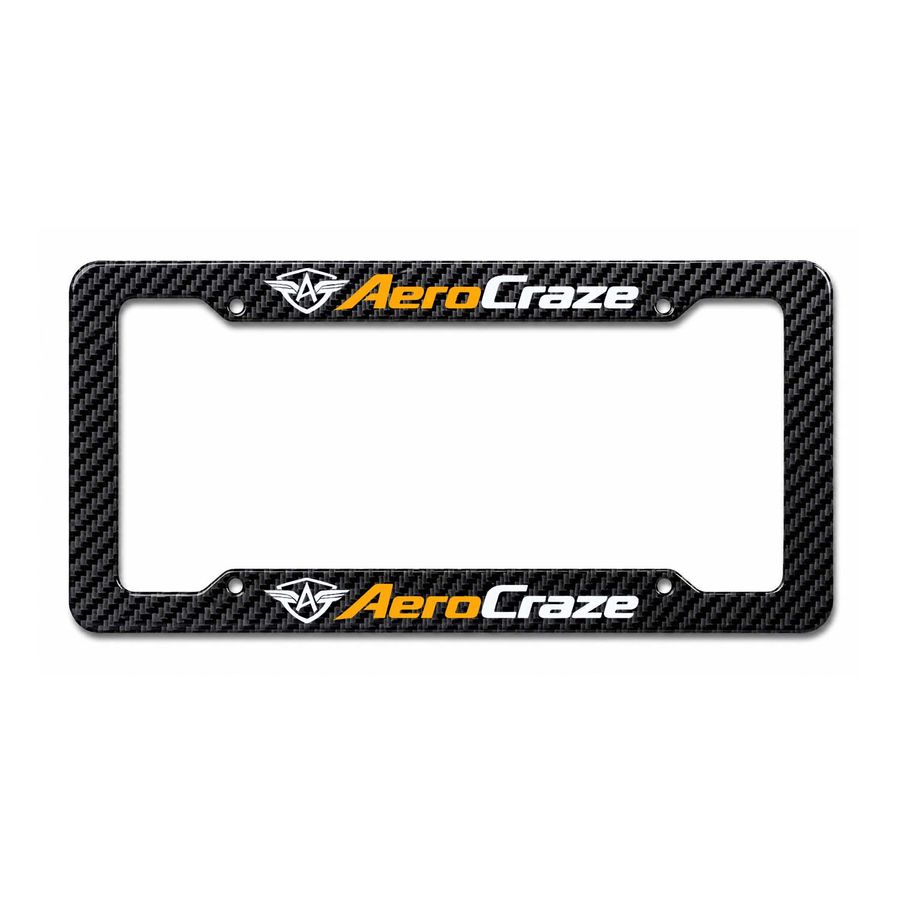 Carbon Fiber License Plate Frames - Stealth Promo Co