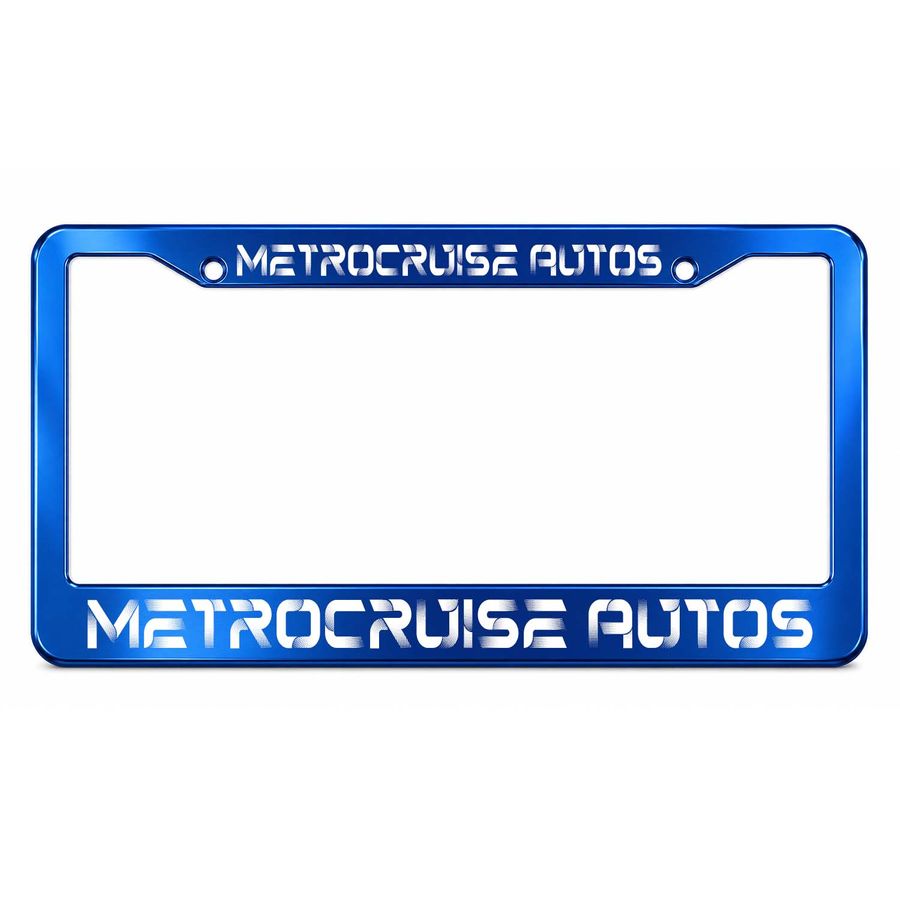 Stainless Steel License Plate Frames - Stealth Promo Co