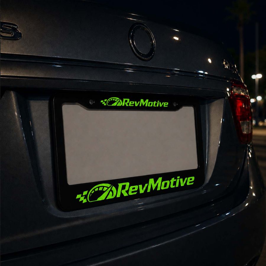 Glow in the Dark License Plate Frames - Stealth Promo Co