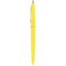 Classy Retractable Plastic Ball Pen Yellow