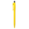 Penne a Sfera Retrattili in Plastica Vintage Giallo
