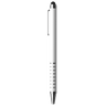 Stripe Grip Stylus Ball Pen White