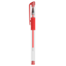 Stylo à bille en plastique gel Perfection Rouge