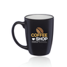Dual Colored Ceramic Java Cup White