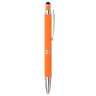 Stylo à bille en métal double ligne Serene Orange