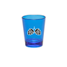 Toast Masters Plastic Shot Glasses Blue