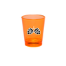 Toast Masters Plastic Shot Glasses Orange