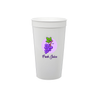 Massive Joy 32 Oz Stadium Cups White