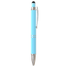 Stylo à bille en métal double ligne Serene Bleu clair