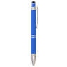 Stylo à bille en métal double ligne Serene Bleu royal