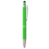 Stylo à bille en métal double ligne Serene Vert d'herbe