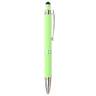 Stylo à bille en métal double ligne Serene Vert clair