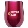 Gleam Elegance Insulated Wine Glass Fuschia
