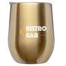 Gleam Elegance Insulated Wine Glass Gold