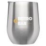 Gleam Elegance Insulated Wine Glass Silver