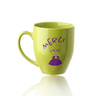 Mugs à Café en Céramique Brillante 473 mL Vert citron