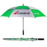 Vented Golf Umbrella - 62 in Arc Green