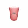 Party Flex Gefrostete Stadionbecher Rot