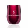 Gleam Elegance Isoliertes Weinglas Fuschia